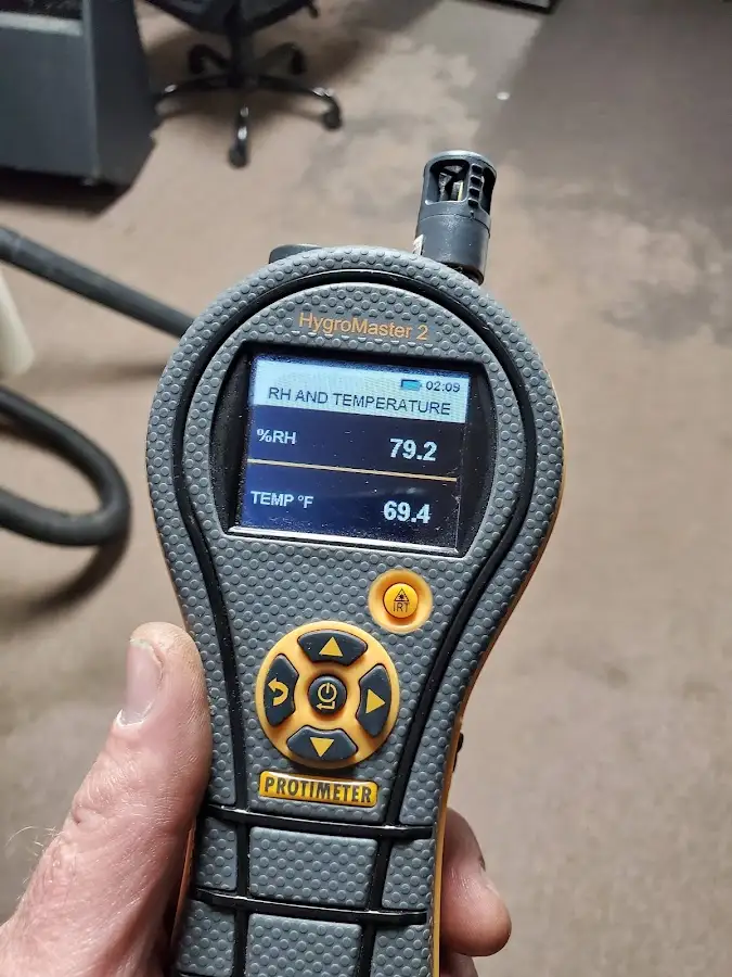 Moisture meter humidity assessment for Fire & Smoke Damage Restoration in Pleasanton